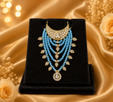 Raj Shringar Hasli Haar for Thakurji | Elegant Devotional Necklace (6.5 cm)