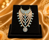 Raj Shringar Hasli Haar for Thakurji | Elegant Devotional Necklace (6.5 cm)