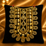 Dwarka Naresh Mahashringar Haar | Radha Raman Shringar | Height - 7.5 cm Width 5.5 cm