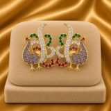 Brij Sugandha Mayurakrit Kundal | Radha Raman Shringar | 2 cm
