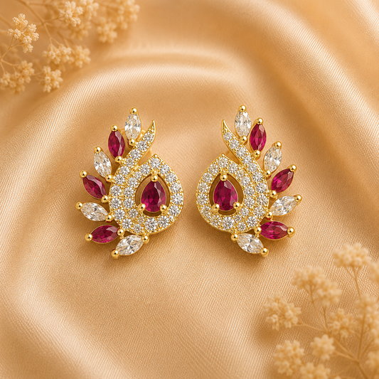 Krishna Pallavi Kundal | Radha Raman Shringar