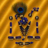 AD Multicolour Shringar Set – Premium Traditional Shringar for Thakur Ji