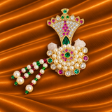 Premium AD Paag for Thakur Ji | Royal Head Shringar