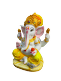 Shree Ganesh Ji – Dust Marble Murti ( White ) 25 CM Height