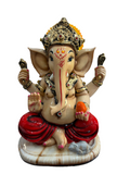 Shree Ganesh Ji – Dust Marble Murti (Red ) 25 cm Height