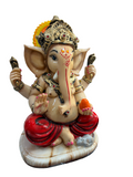 Shree Ganesh Ji – Dust Marble Murti (Red ) 25 cm Height