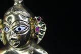 Mayur Kundan Kundal — Earrings for Thakur Ji Shringar | 2 CM