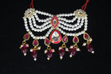 Rajtilak Kundan Haar Mala — Royal Shringar Mala for Thakur Ji | 3.5 CM HEIGHT | 7 CM WIDTH