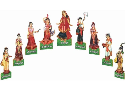 Astha sakhi idol set