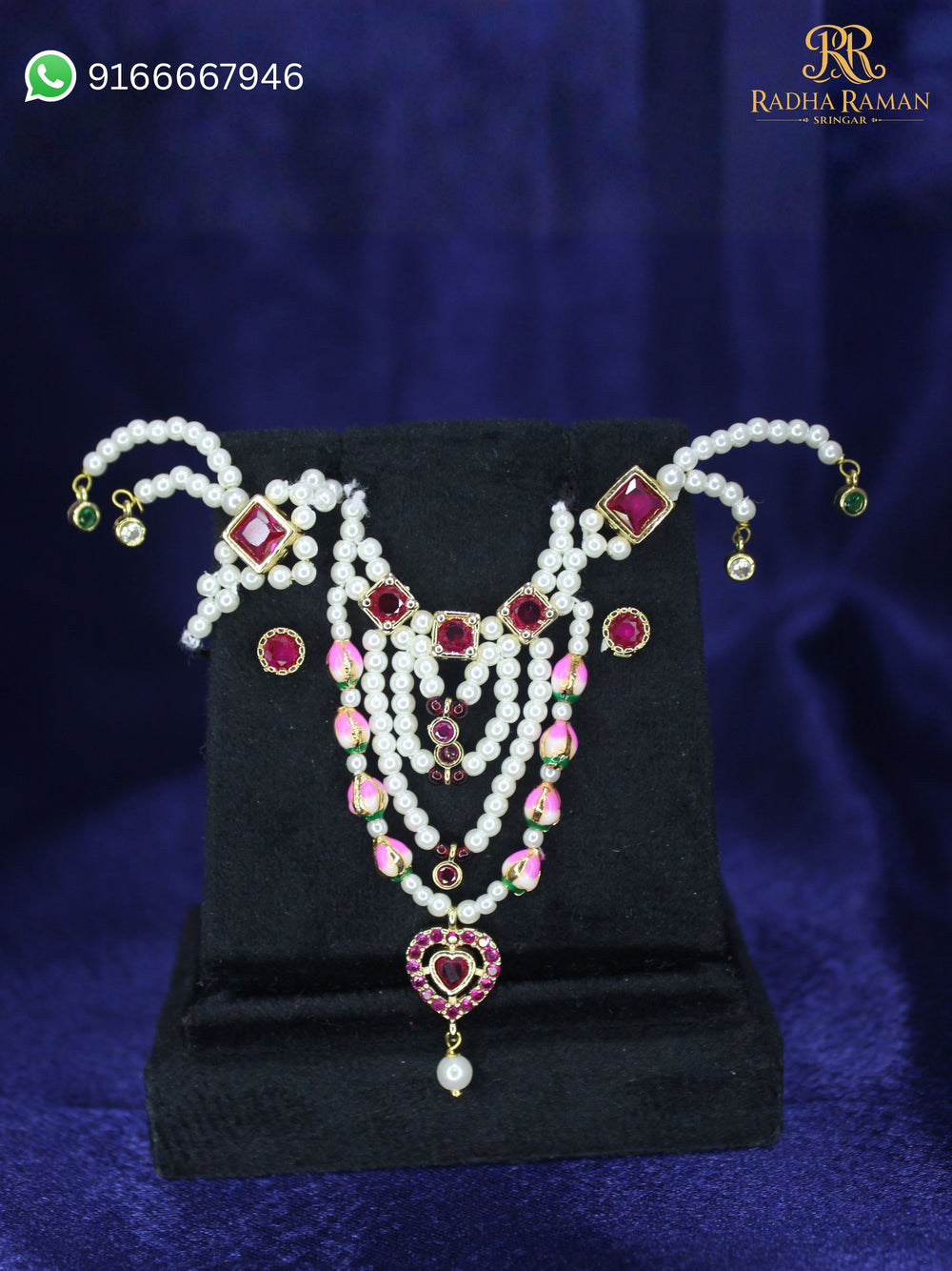 radha raman Shringar Set 