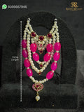 Multi-Layer Pearl Kanthi Mala (Color Variants Available)