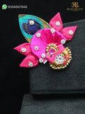 Peacock feather paag  for Laddu Gopal
