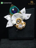 Peacock feather paag  for Laddu Gopal
