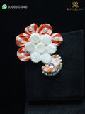 Shri Hari Pushp Paag | Handcrafted Flower Crown | Radha Raman Shringar | Multiple Shades
