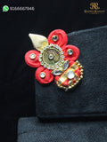 Giridhari Mor Kundan Paag | Handcrafted Crown | Radha Raman Shringar | Multiple Shades