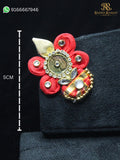 Giridhari Mor Kundan Paag | Handcrafted Crown | Radha Raman Shringar | Multiple Shades