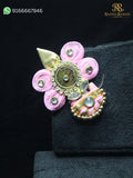 Janmashtami special kundan mastak shringar 