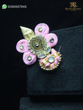 Janmashtami special kundan mastak shringar 