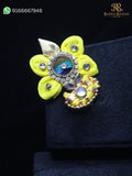 Janmashtami special kundan mastak shringar 