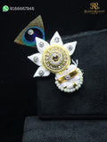 Mor Tara Kundan Paag | Handcrafted Crown | Radha Raman Shringar | Multiple Shades
