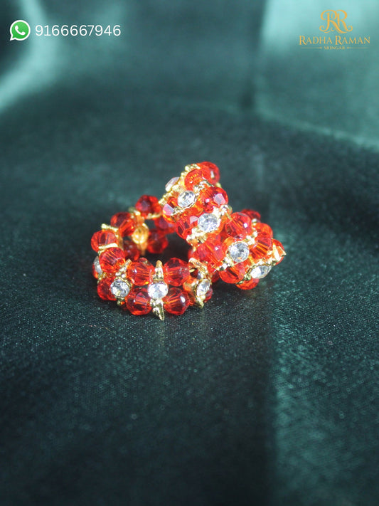 Mani Shri Hast Charan Shringar – Divine Crystal Ornament for Thakurji