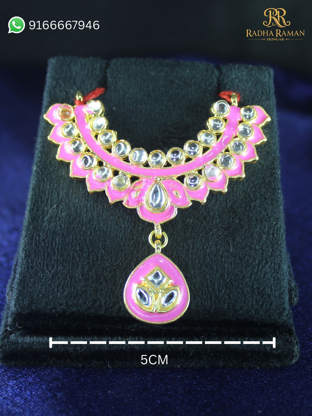 Laddu gopal haar shringar