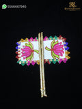 Laddu gopal kamal pankha