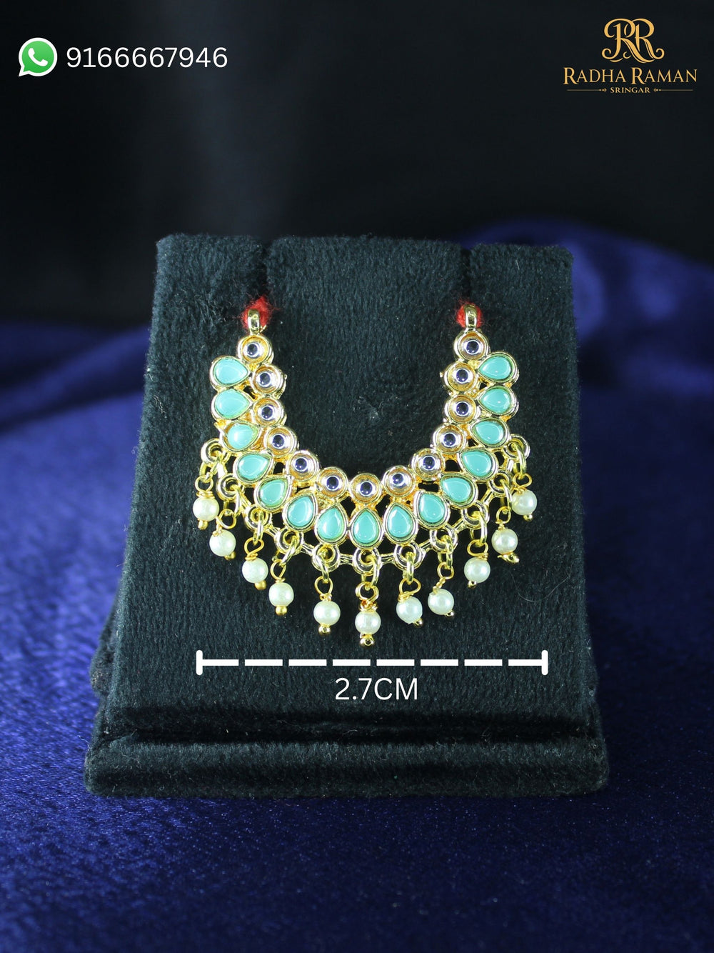 Radha Raman jhalar haar for daily shringar