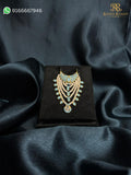 Raj Shringar Hasli Haar for Thakurji | Elegant Devotional Necklace (6.5 cm)