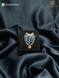 Raj Shringar Hasli Haar for Thakurji | Elegant Devotional Necklace (6.5 cm)