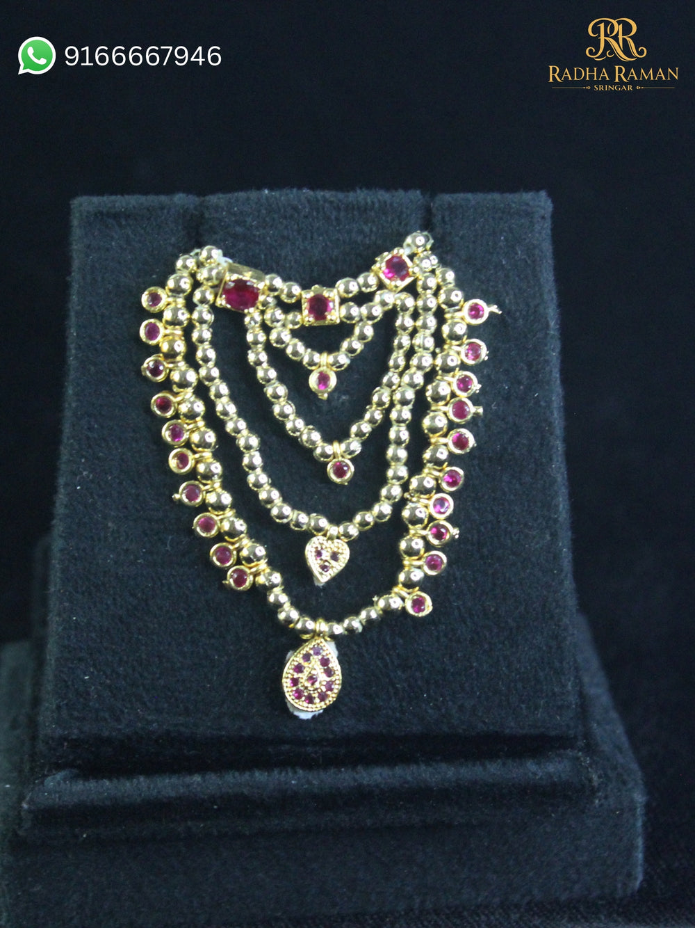 laddu gopal multi layer haar
