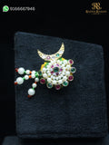 Chandrika Moti Paag – Moon-Inspired Pearl Mukut for Laddu Gopal