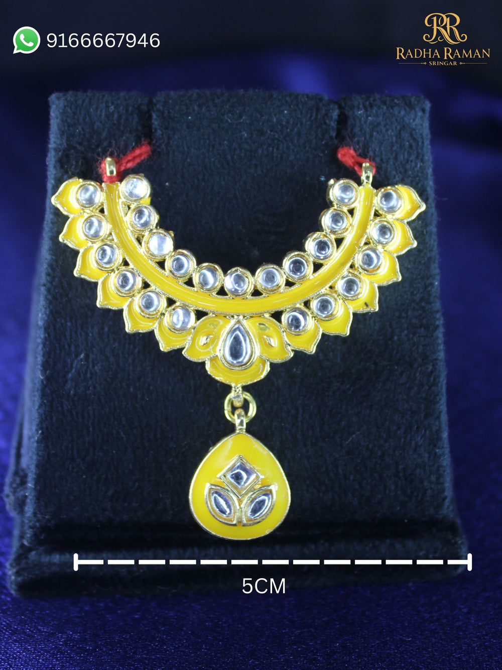 Laddu gopal haar shringar