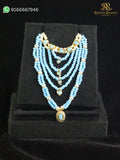 laddu gopal pearl multi layer haar