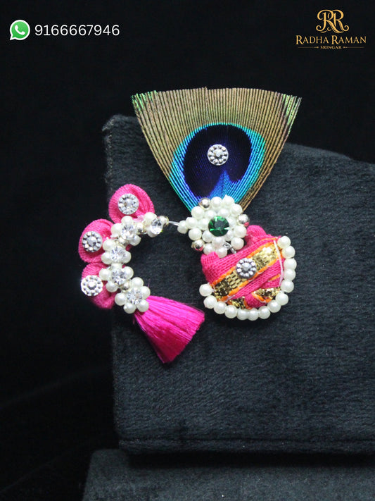 Laddu Gopal Morpankh Mastak Shringar Paag