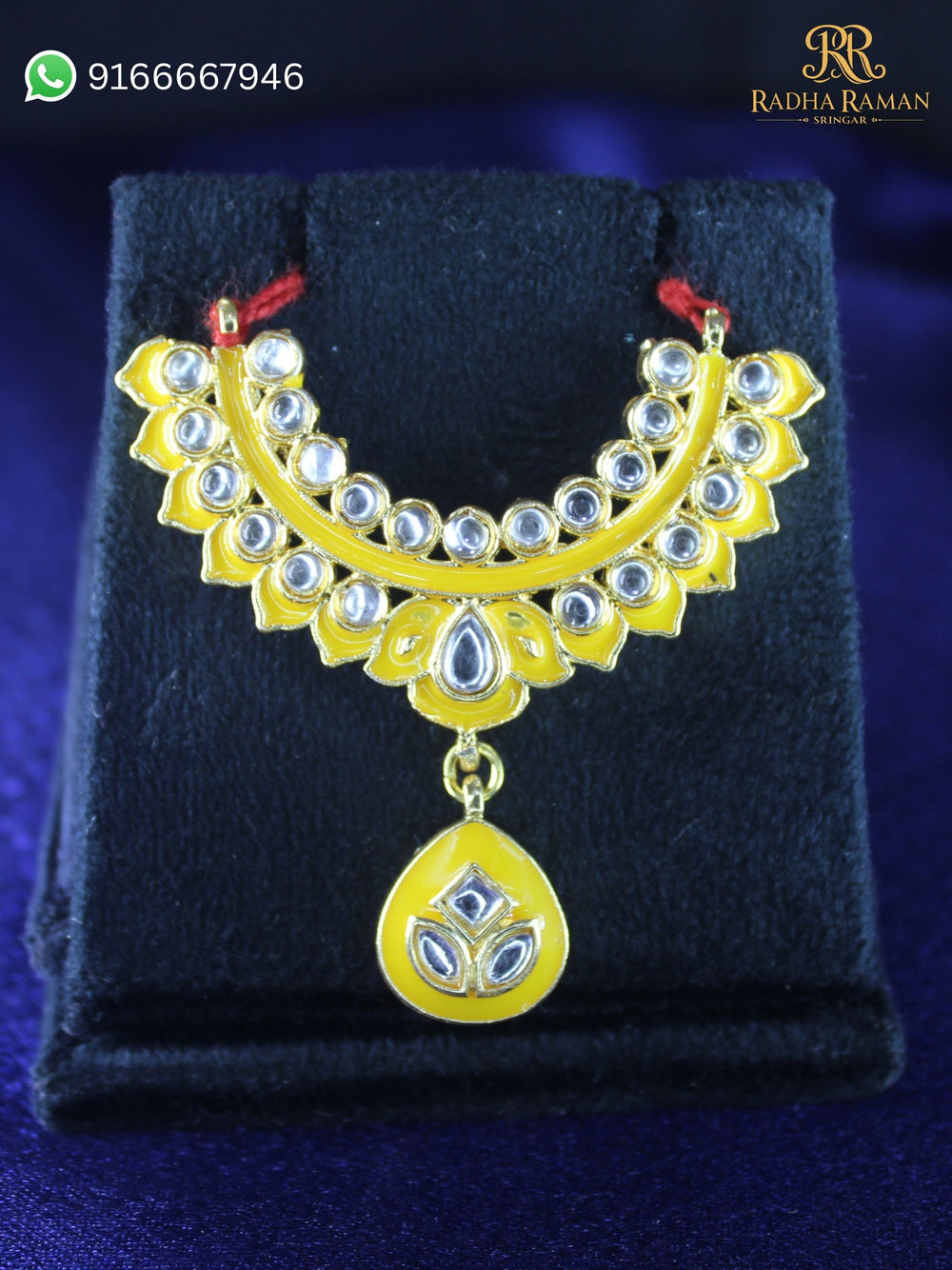Laddu gopal haar shringar