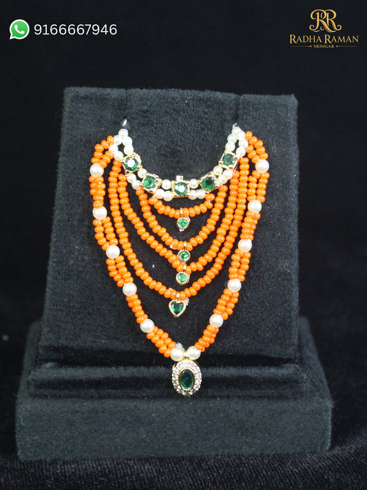 laddu gopal pearl multi layer haar