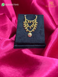 3 Ladi Soneri Haar – 4 cm Length for Thakurji & Laddu Gopal