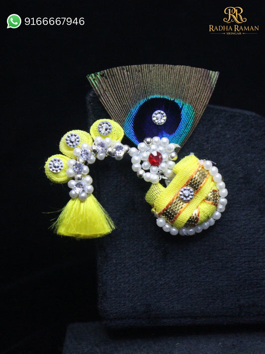 Laddu Gopal Morpankh Mastak Shringar Paag
