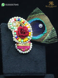 Laddu Gopal Peacock Feather Paag Shringar