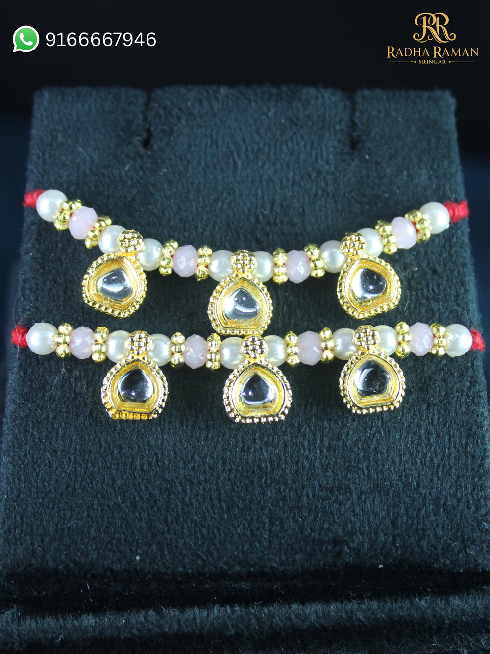 laddu gopal payal for ekadashi shringar