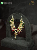 Brij Milma Shringar Haar for Thakurji (5 CM) | Kundan Pearl Traditional Haar