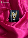 Jadau Heera Haar for Thakurji – 7 CM | Royal Krishna Shringar