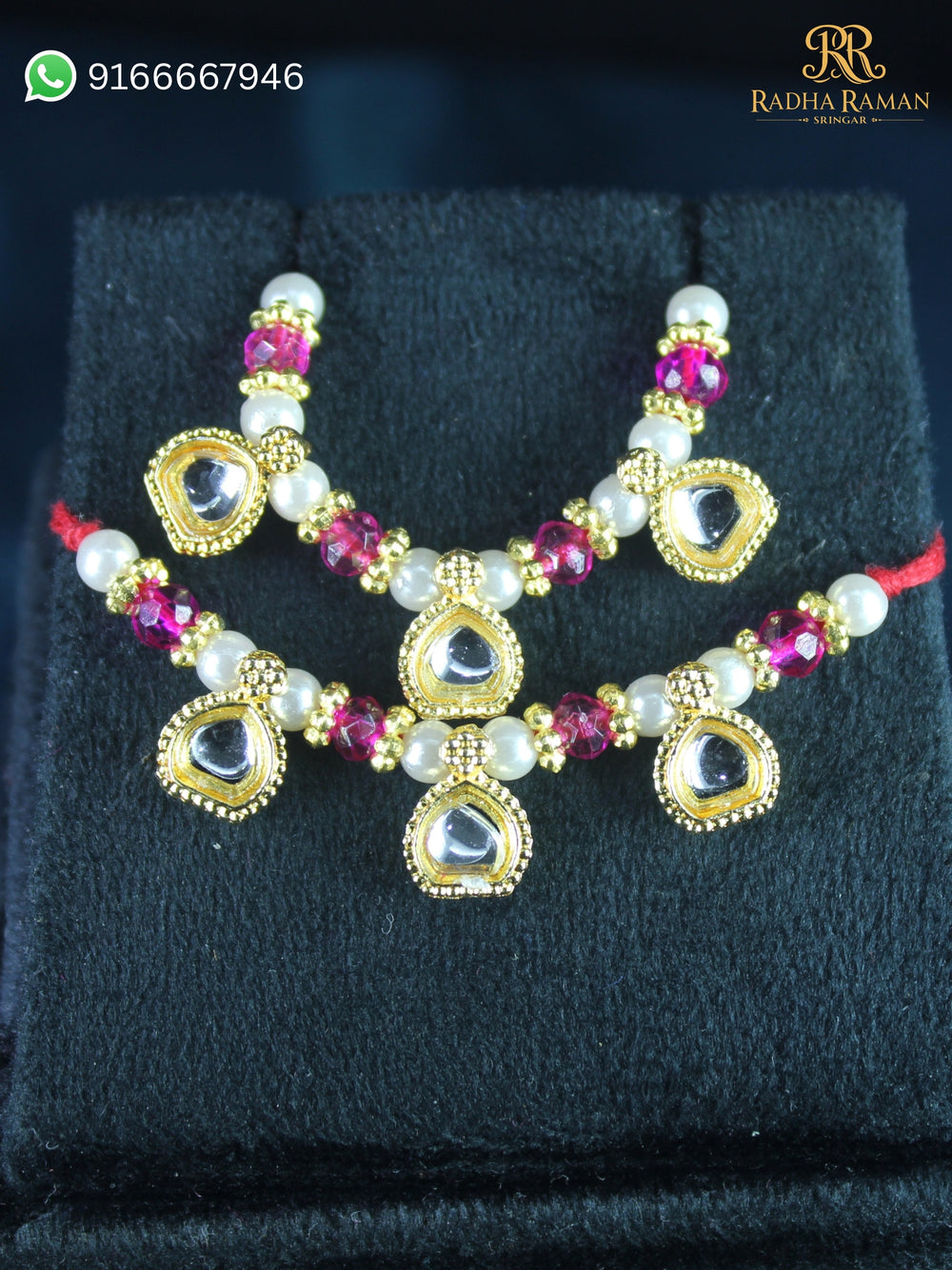 laddu gopal payal for ekadashi shringar