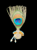 AD Paag With Morpankh – Premium Traditional Shringar for Thakur Ji | 10 CM