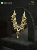 Brij Milma Shringar Haar for Thakurji (5 CM) | Kundan Pearl Traditional Haar