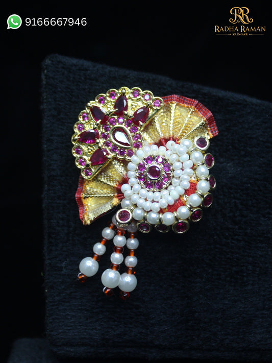 pearl kundan paag for laddu gopal 
