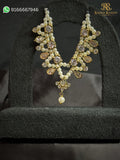 Brij Milma Shringar Haar for Thakurji (5 CM) | Kundan Pearl Traditional Haar