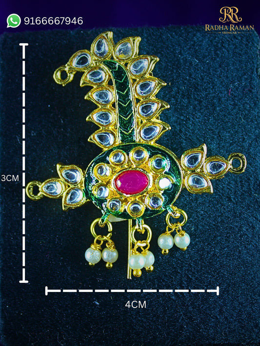 Shyam Vihangam Kundan Kalgi | Radha Raman Shringar