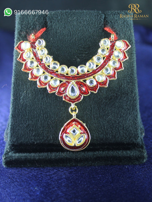 Kundan Leela Haar – Kundan Stone | Radha Raman Shringar